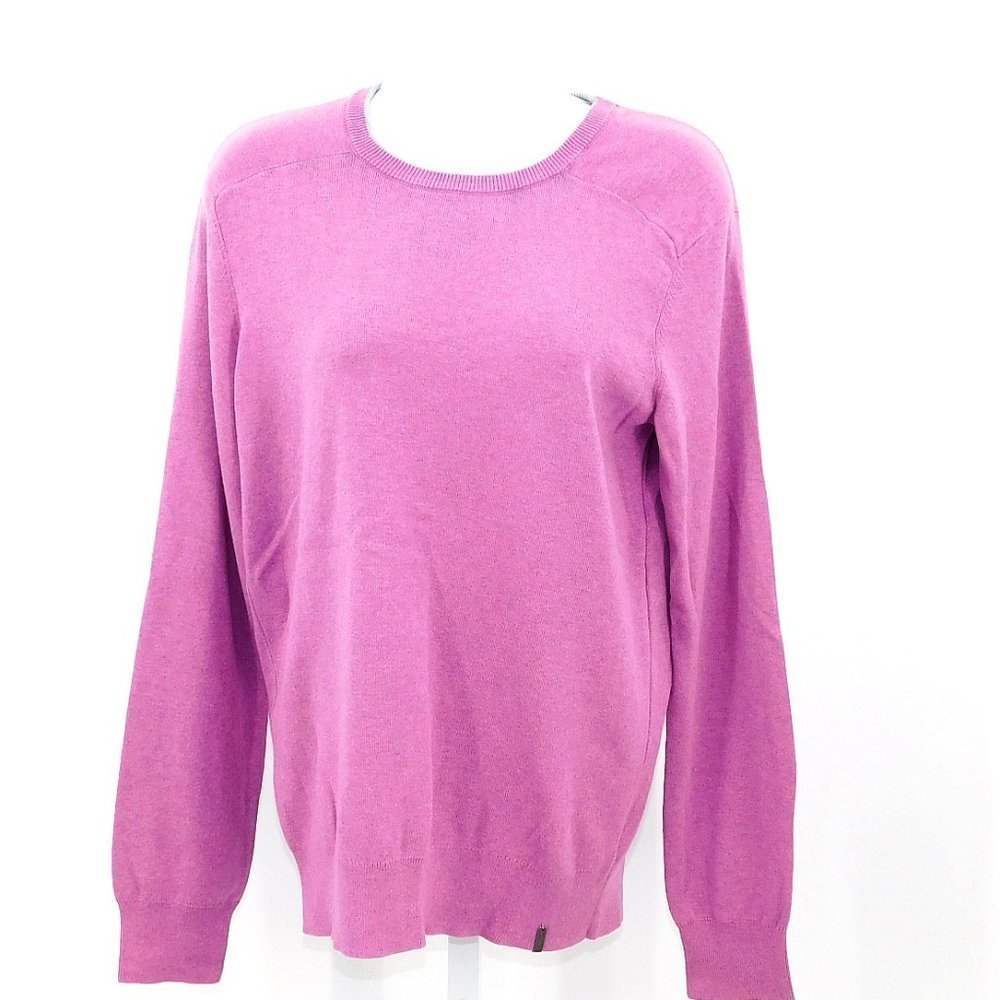 Calvin Klein Lavender Cotton Knit Sweater